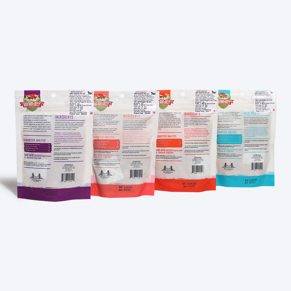 Boo Booâ€šÂ¬Ã…Â¡Â¬â€šÂ¬Ã…Â¾Â¢s Best Superfood Cat Treats - Pack of 4 - Heads Up For Tails