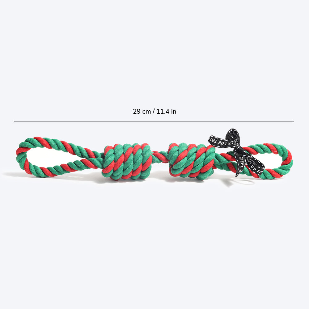 HUFT Fling For Fun Rope Dog Toy - Heads Up For Tails