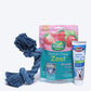 HUFT Oral Hygiene Combo Pack - Rope Toy, Dental Dog Treats & Dog Toothpaste - Heads Up For Tails