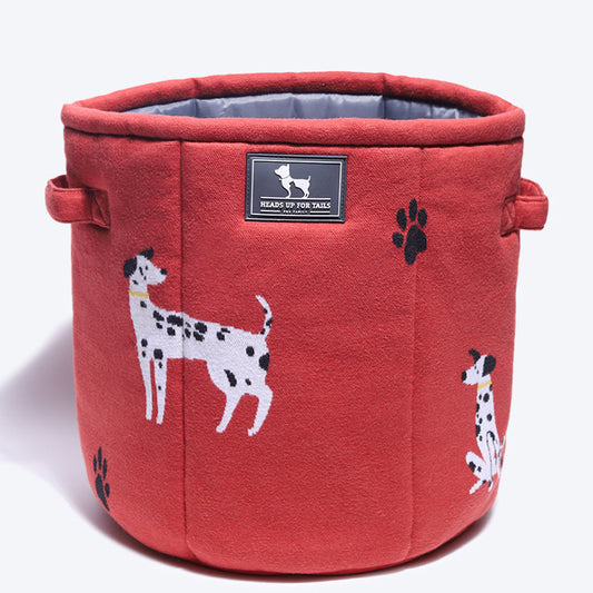 HUFT Toy Basket - Red - Heads Up For Tails