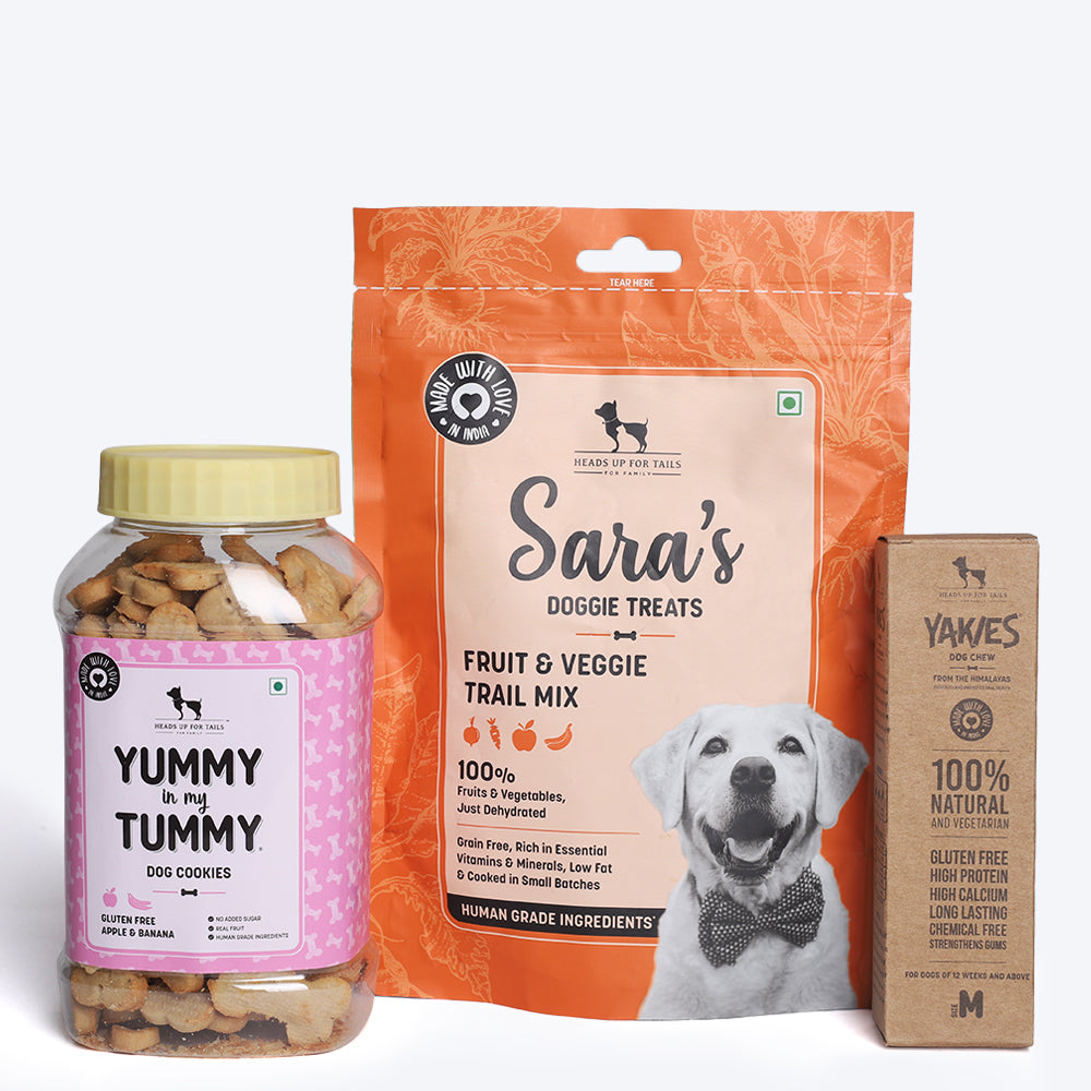 HUFT Veggie Fiesta Treats Combo - Heads Up For Tails