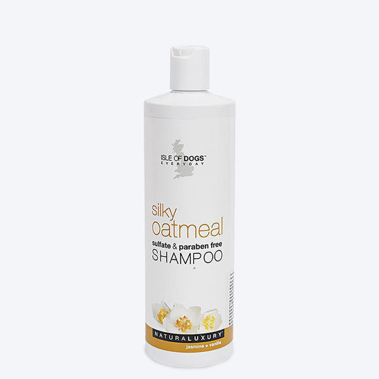 Isle of Dog Silky Oatmeal Shampoo For Dogs Sulfate & Paraben Free - 250 ml - Heads Up For Tails