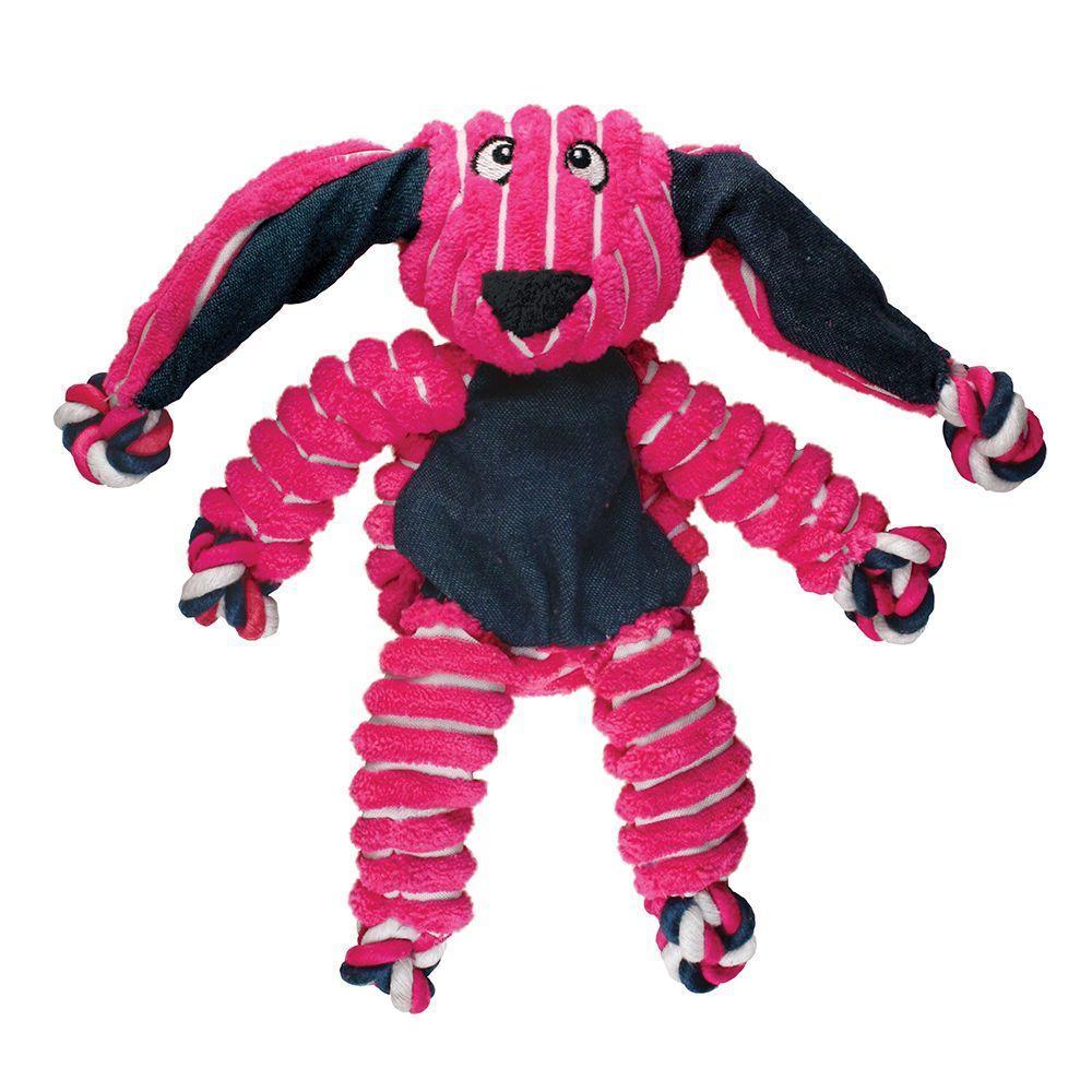 Kong Floppy Knots Dog Toy Bunny Small/Medium