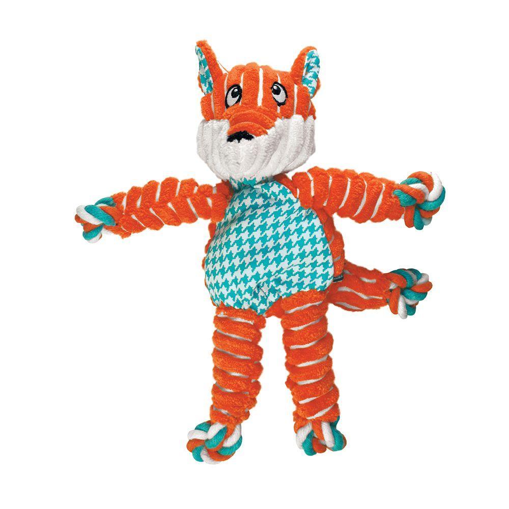Kong Floppy Knots Dog Toy Fox