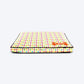 HUFT Flags Personalised Dog Bed with Bone Design - Heads Up For Tails