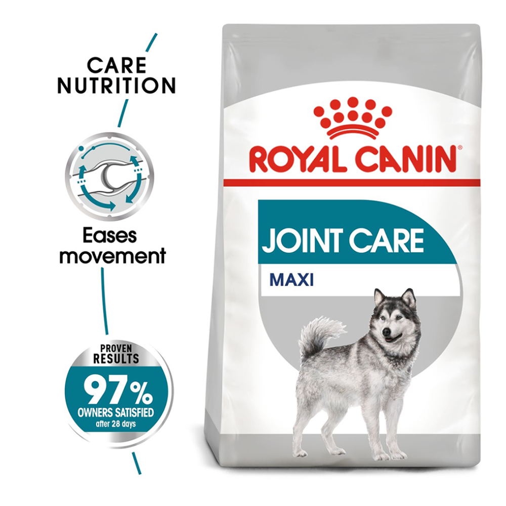 Royal Canin Joint Care Maxi Breed (26-44 kg) Dry Dog Food - 3 kg - Heads Up For Tails