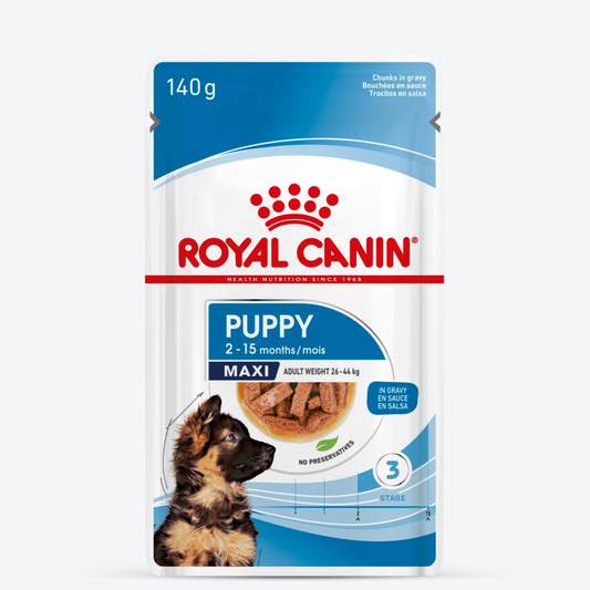 Royal Canin Maxi Breed Wet Puppy Food - 140 g - Heads Up For Tails