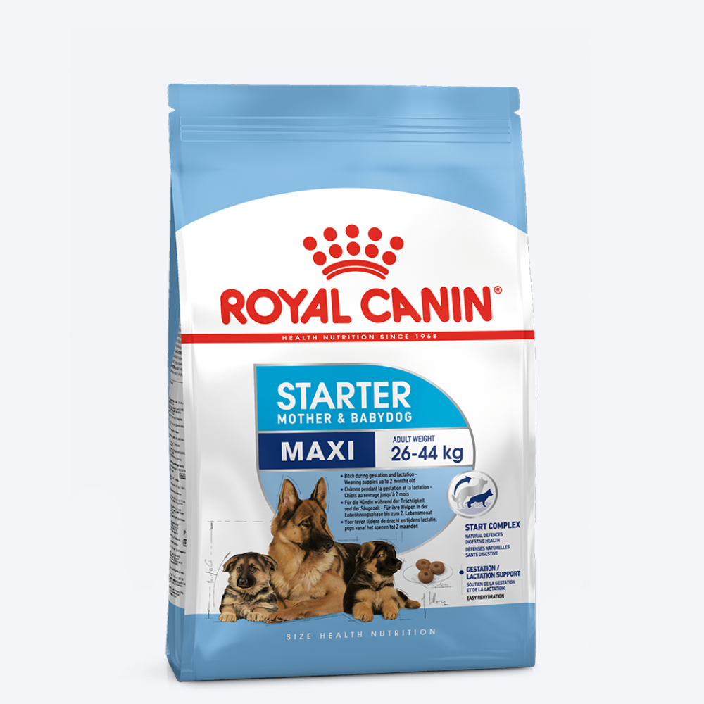 Royal Canin Maxi Breed Starter Puppy Food - Heads Up For Tails
