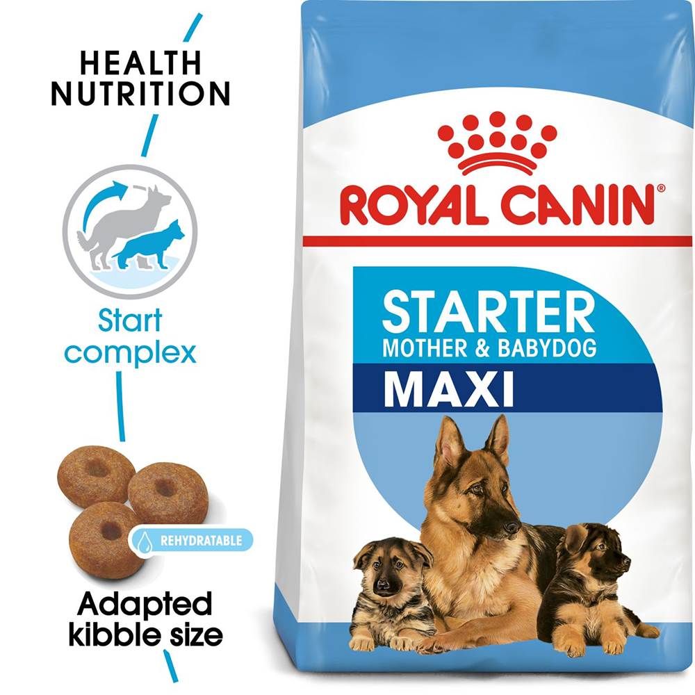 Royal Canin Maxi Breed Starter Puppy Food - Heads Up For Tails