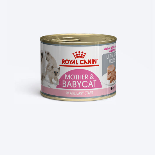 Royal Canin Babycat Instinctive Mousse Wet Cat Food - 195 g - Heads Up For Tails