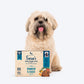HUFT Sara's Wholesome Food - Classic Paneer And Eggs Dog Food - Pack of (10 X 100g) - Heads Up For Tails