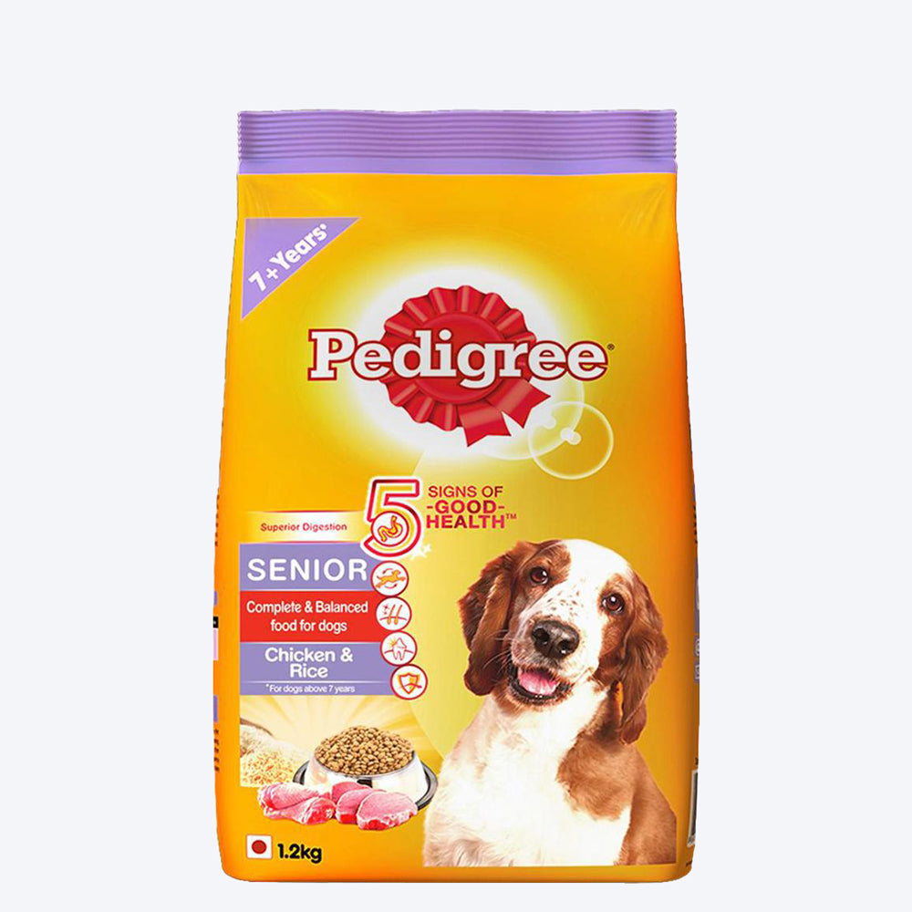 Pedigree Chicken and Rice Senior Dry Dog Food (All Breeds)1