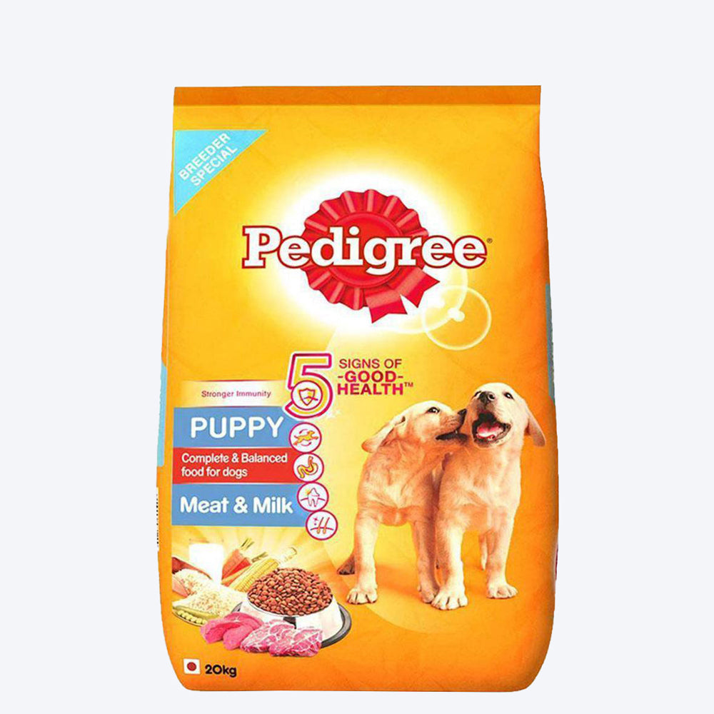 Pedigree Meat & Milk Puppy Dry Puppy Food - 20 kg1