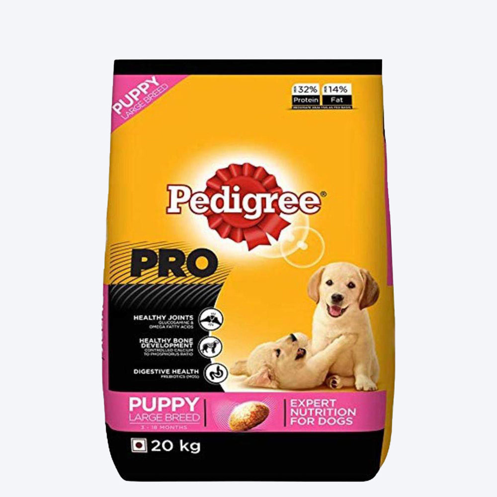 Pedigree PRO Expert Nutrition Large Breed (3-18 Months) Dry Puppy Food - 20 kg1