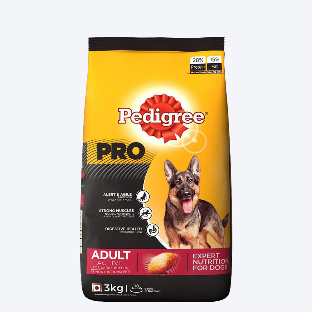 Pedigree Professional Active Adult Dry Dog Food1