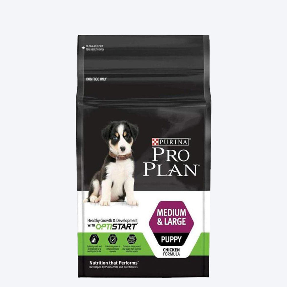 PURINA PROPLAN Starter Kit for Medium & Large Breed Dry Puppy Food - Chicken Formula - 400 g1