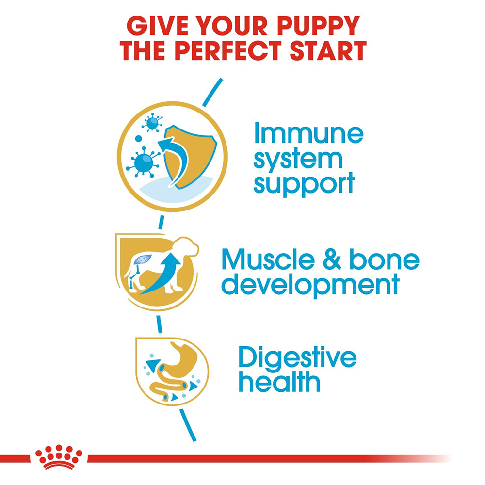 Royal Canin Rottweiler Junior Dry Puppy Food - Heads Up For Tails