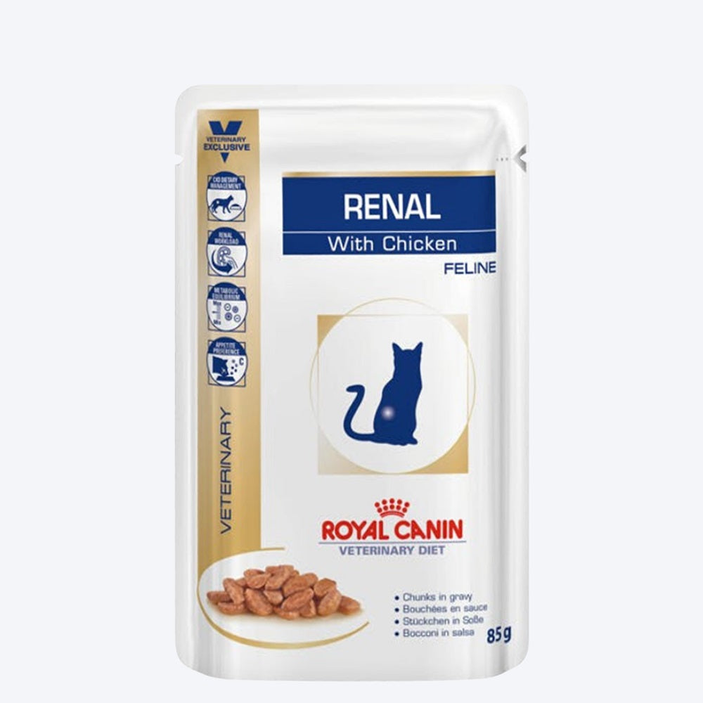 Royal Canin Renal Veterinary Diet Chicken Wet Cat Food - 1.02 kg1