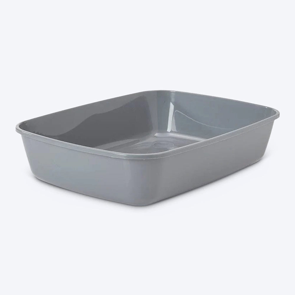 Savic Iriz Cat Litter Tray - Cool Grey_01