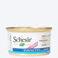 Schesir 51% Tuna with Aloe Wet Kitten Food - 85 g - Heads Up For Tails