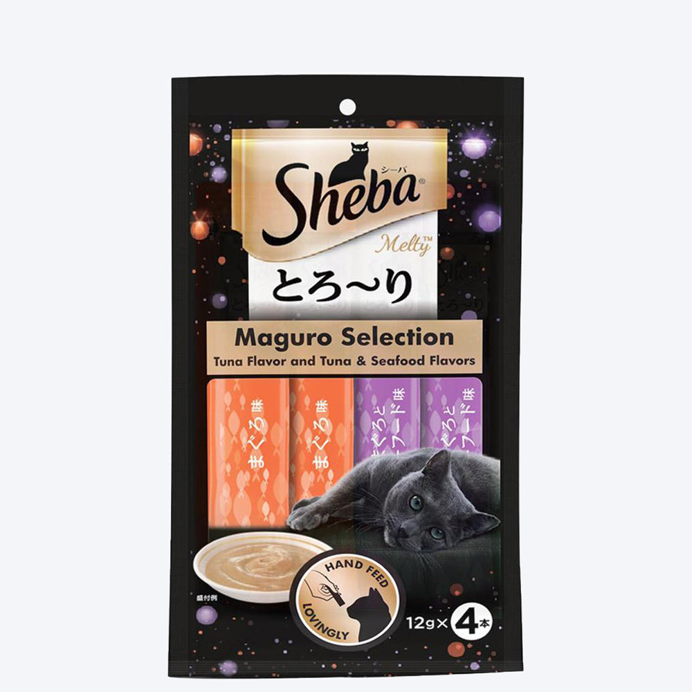 Sheba Melty Maguro Tuna & Seafood Flavour Cat Treat - 48 g1