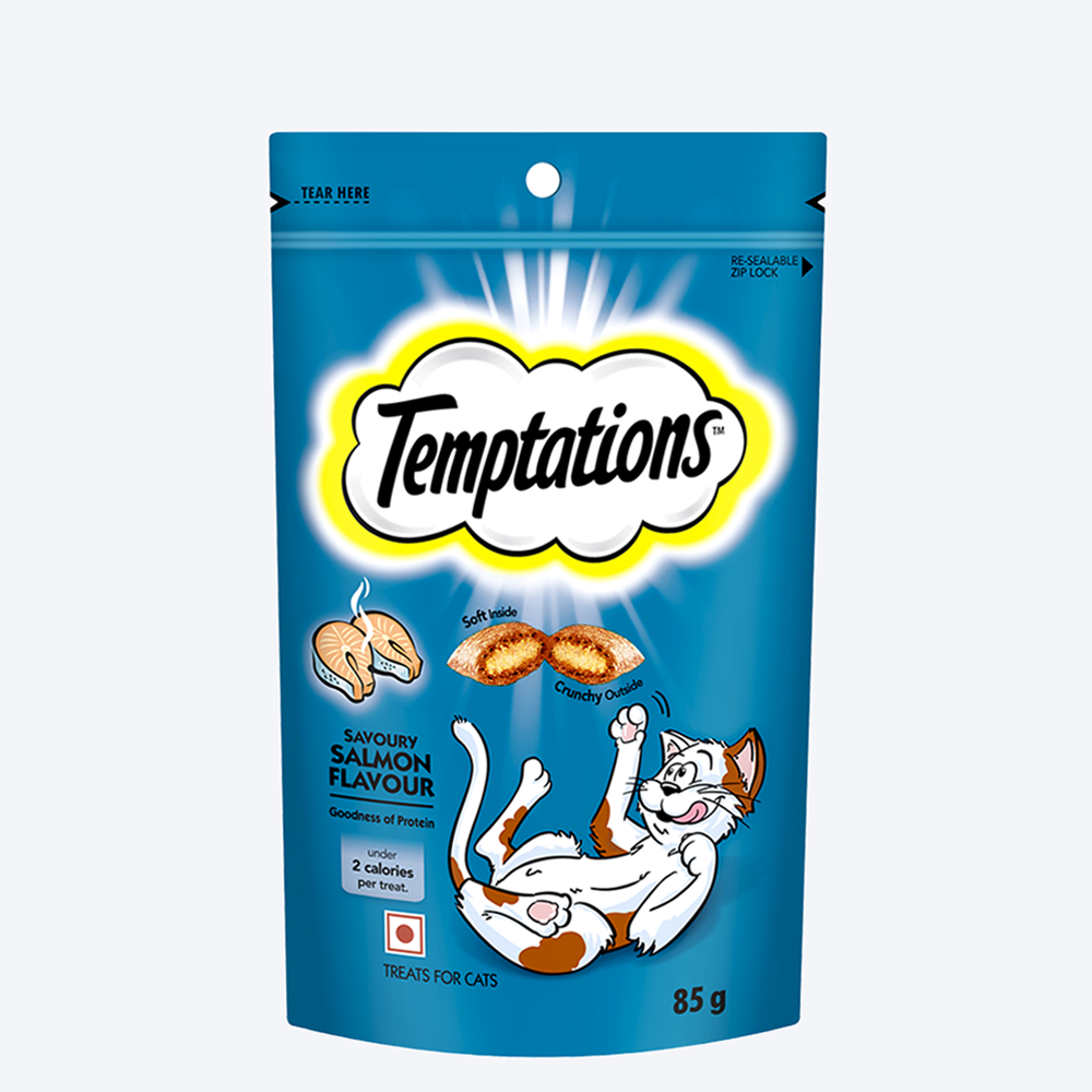 Temptations Cat Treat Savoury Salmon - 85g1