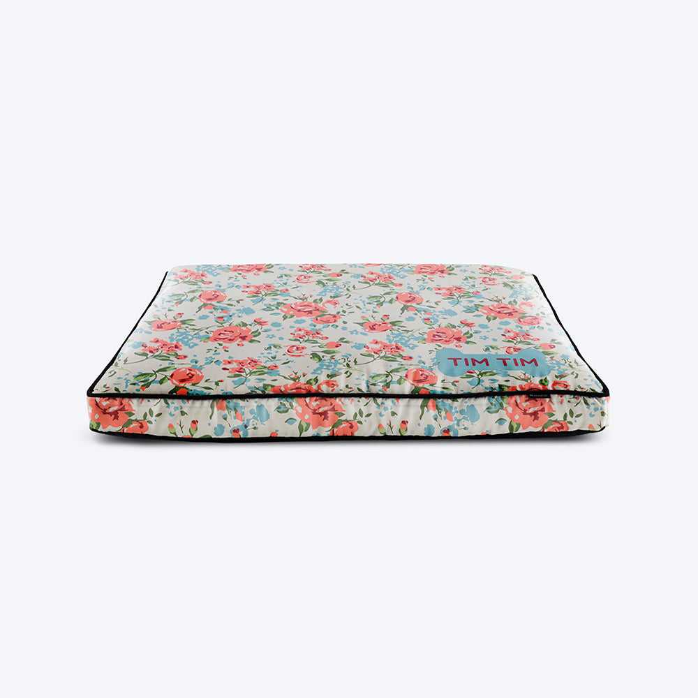 HUFT Blossoms Personalised Dog Bed - Heads Up For Tails