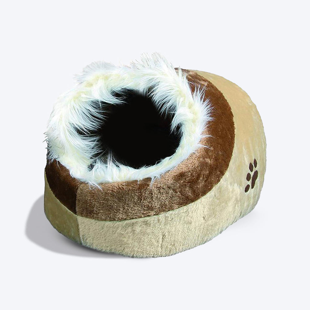 Trixie Minou Cuddly Cave Puppy/Cat Bed (51x31x41 cm) - Heads Up For Tails