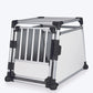 Trixie Black and Silver Transport Box Aluminium - Heads Up For Tails