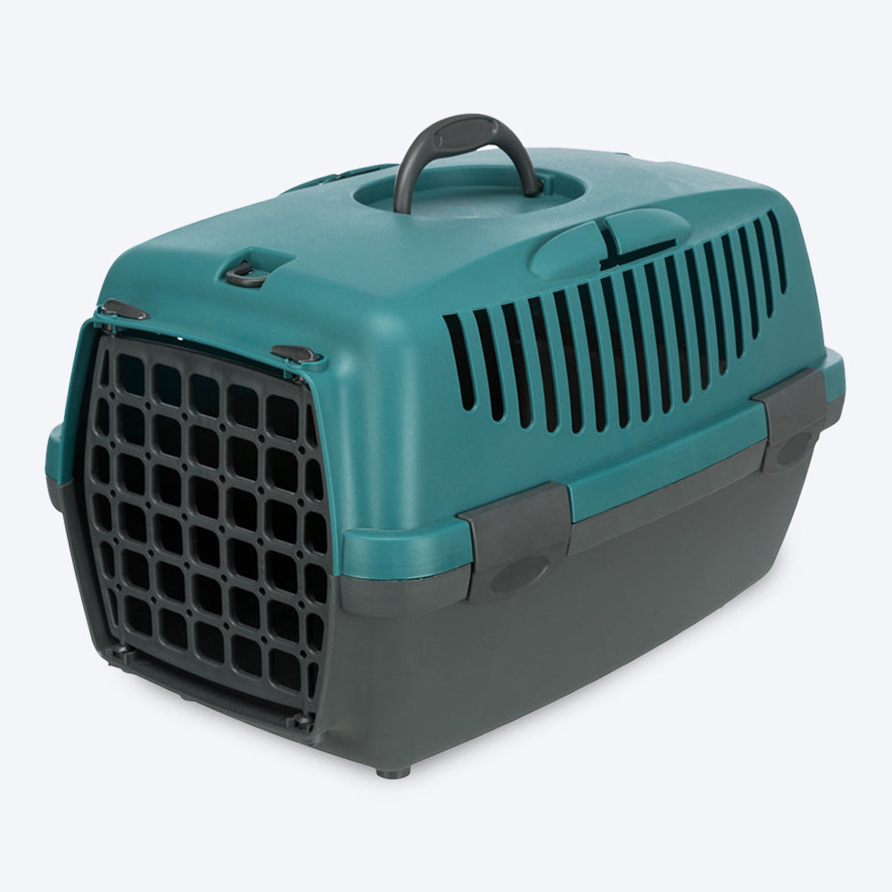 Trixie Capri 1 Dog & Cat Carrier - 19 X 13 X 12 inches - Holds up to 6 kg - Heads Up For Tails