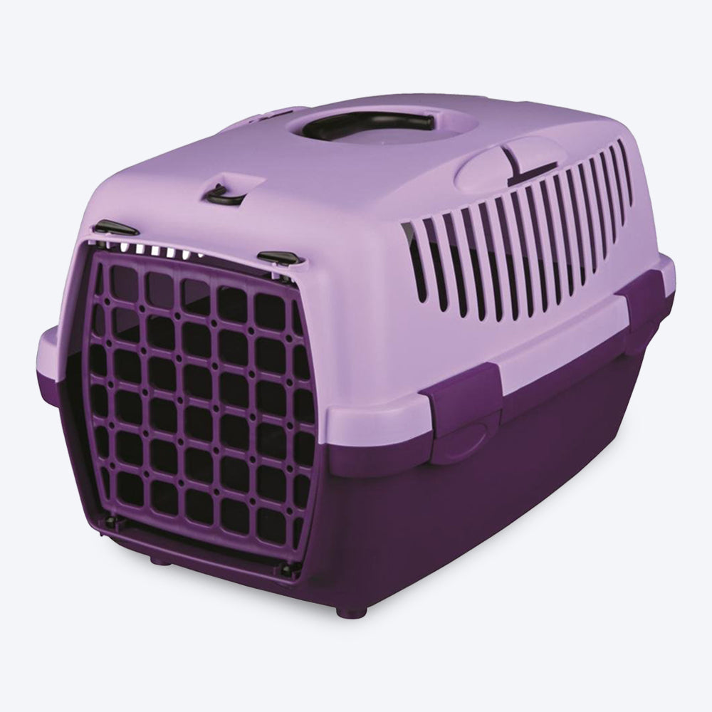 Trixie Capri 1 Dog & Cat Carrier - 19 X 13 X 12 inches - Holds up to 6 kg - Heads Up For Tails