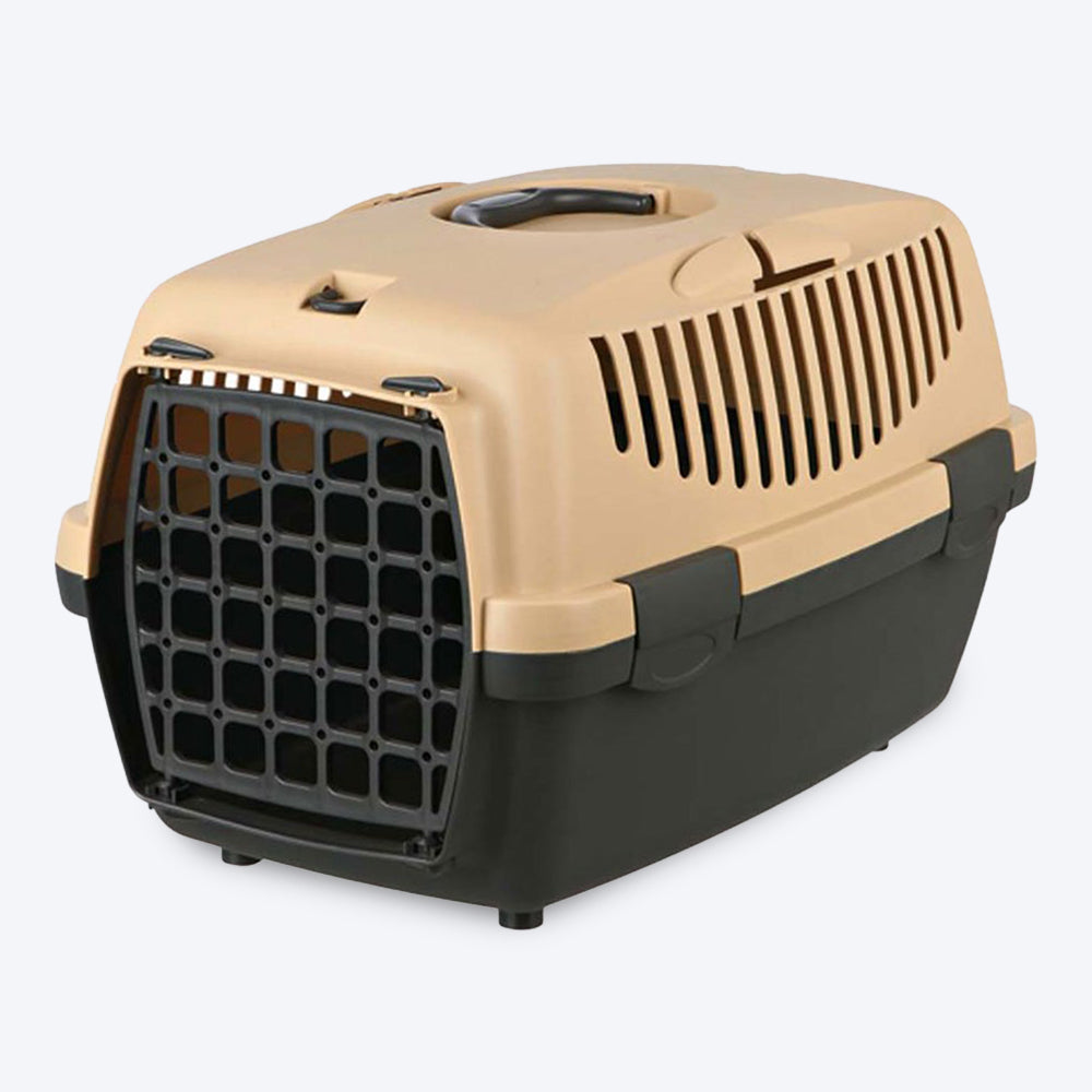 Trixie Capri 1 Dog & Cat Carrier - 19 X 13 X 12 inches - Holds up to 6 kg - Heads Up For Tails