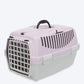 Trixie Capri 1 Dog & Cat Transport Box - Light grey/Lilac - 15 X 13 X 22 inches - Holds up to 6 kg - Heads Up For Tails