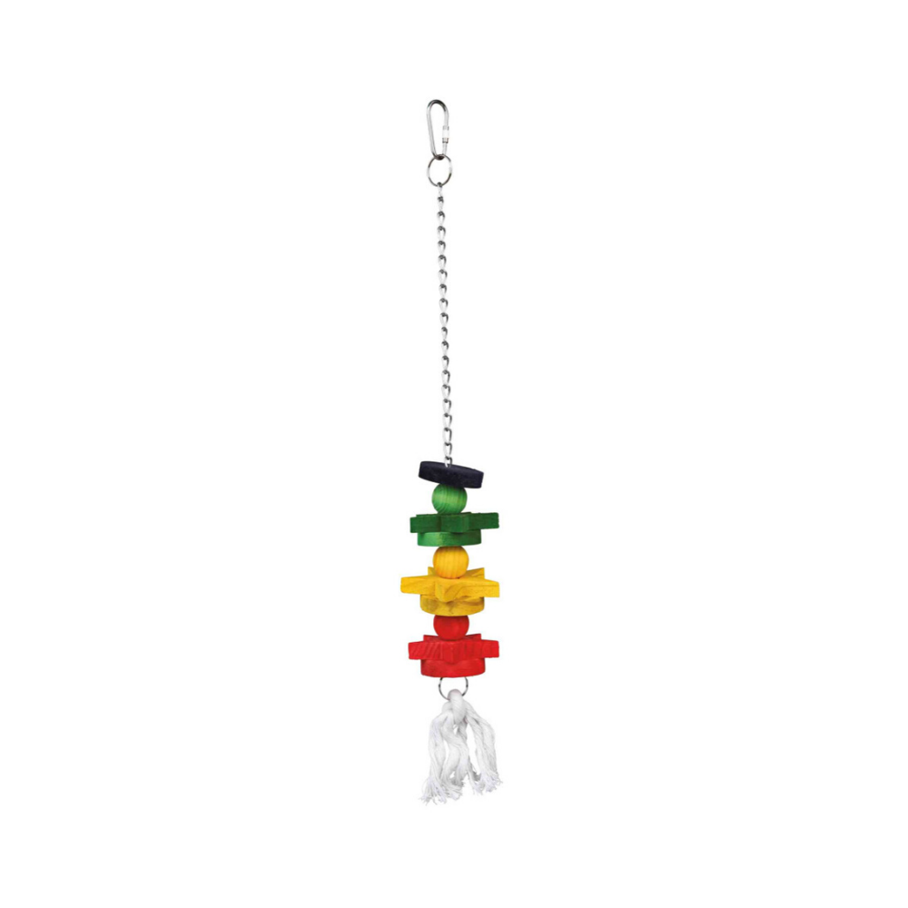 Trixie Colourful Wooden Bird Toy