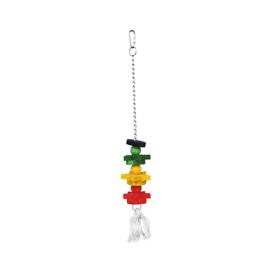 Trixie Colourful Wooden Bird Toy