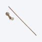 Trixie Interactive Cat Toys - Playing Rod With Ball and Feather - Assorted - Heads Up For Tails