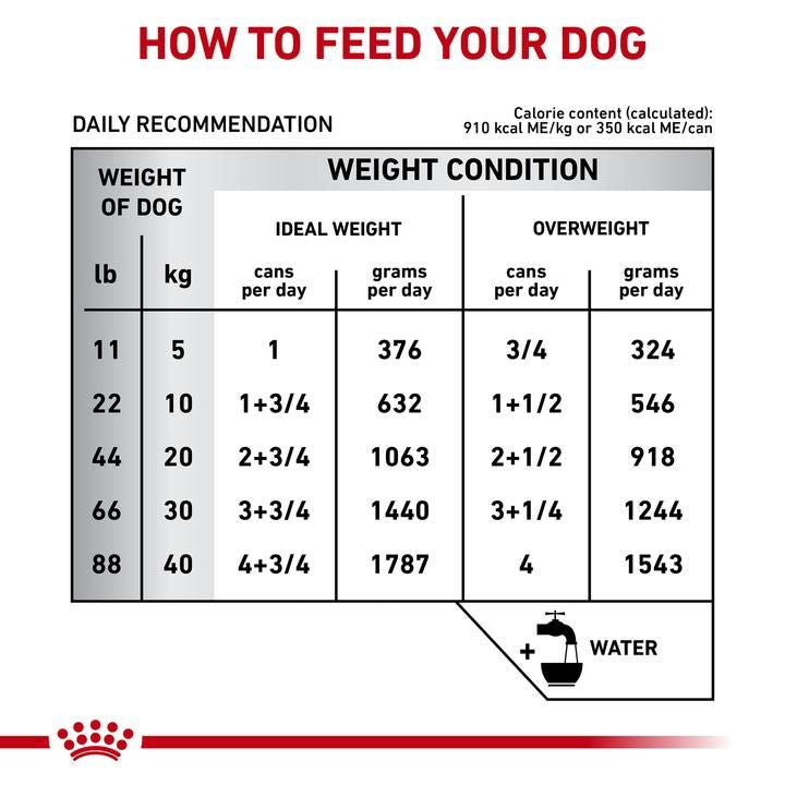 Royal Canin Gastro Low Fat Intestinal Canine Canned WetDog Food - Heads Up For Tails