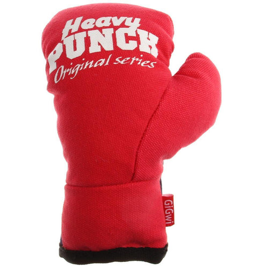 GiGwi Heavy Punch Dog Toy Boxing Glove Red