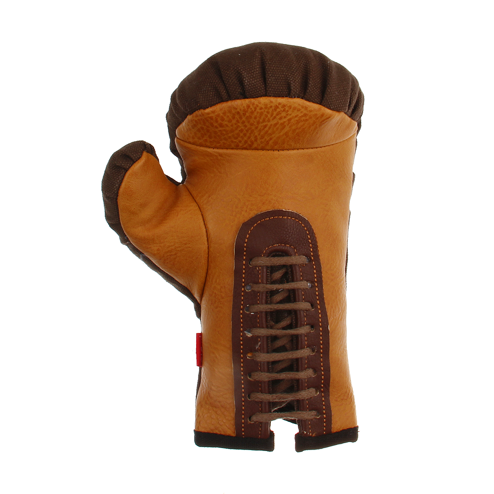 GiGwi Heavy Punch Dog Toy Boxing Glove Brown