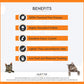 HUFT Eco-Friendly Cat Litter - 10 kg - Heads Up For Tails