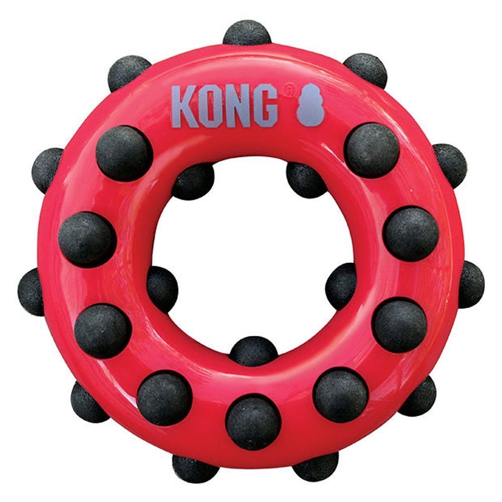 KONG Dotz Circle Dog Toy - Heads Up For Tails