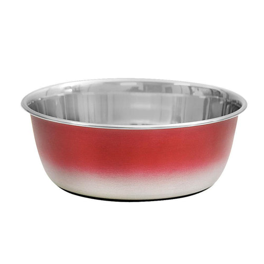 HUFT Fade-In Pet Bowl - Red - Heads Up For Tails