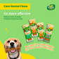Happi Doggy Singles Dental Chew Dog Treat - Pack of 4-14