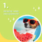 Happi Doggy Singles Dental Chew Dog Treat - Pack of 4-8