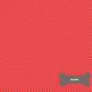 HUFT Red Polka Dot Personalised Dog Bed4